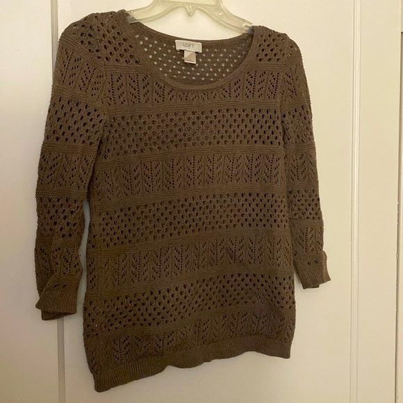 LOFT Sweaters - Loft brown sweater size: S